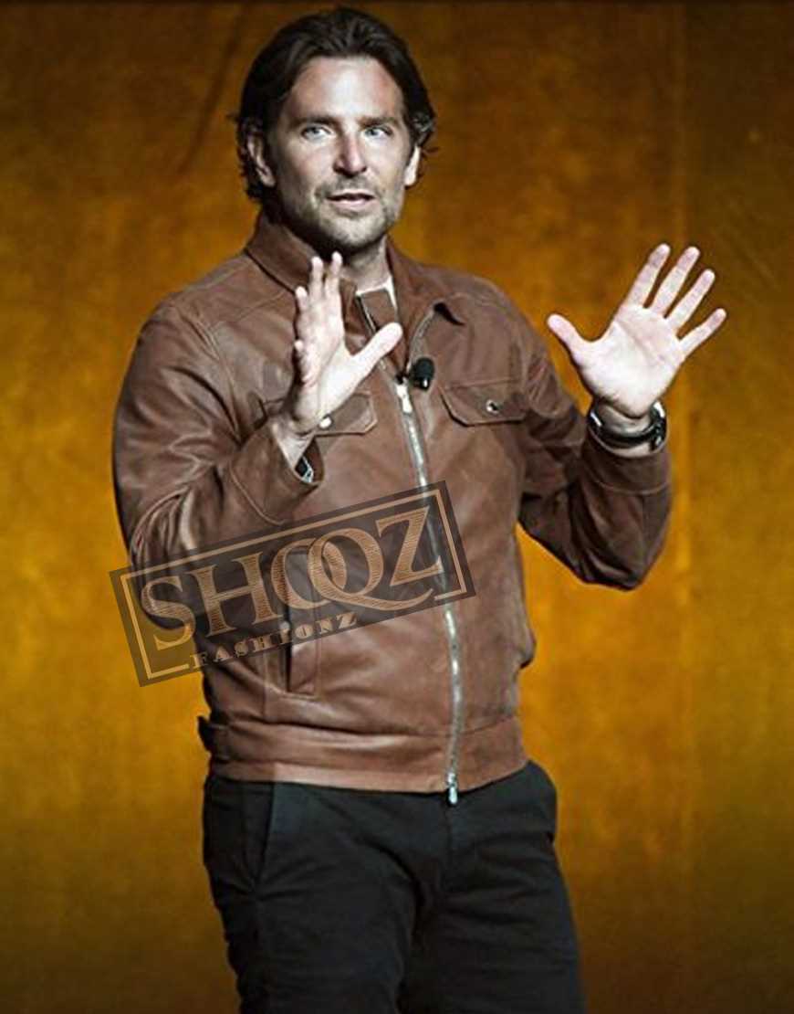 A Star Is Born Bradley Cooper Leather Jacket